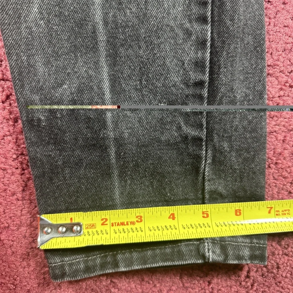 Vintage Levis 505 Faded Black Jeans Mens (Fit 30/31) Made in USA Tapered Leg